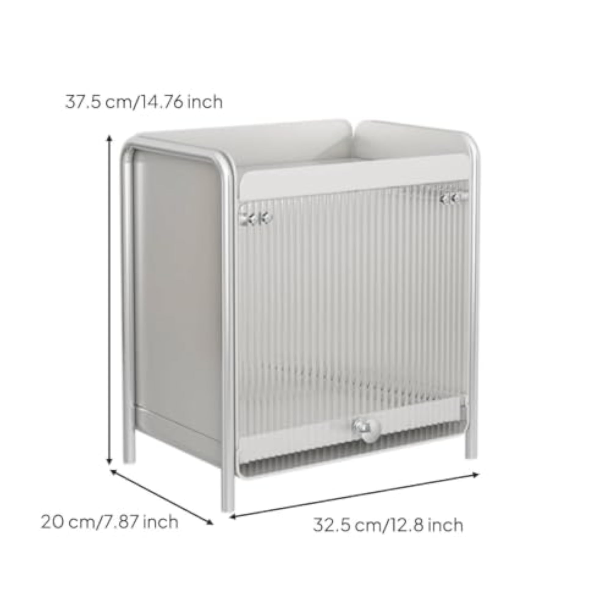 Dustproof Detachable Makeup Organizer Box in Luxury Style