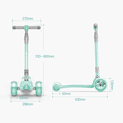 Learn More About PLLP Child Foldable Scooter-Scooter Kick Folding Kids Kick, Adjustable Flashing Whe...