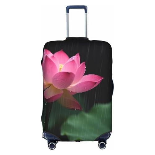 Flower Printed Luggage Cover Elastic, Washable, Universal Fit 18-32 Inch Travel Suitcase Cover Easy To Identify