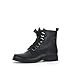 Produktbild Gabor Damen Schnürstiefeletten, Frauen Stiefeletten,Wechselfußbett,Best Fitting,kurzstiefel,uebergangsschuhe,schwarz(altsilber),44 EU / 9.5 UK