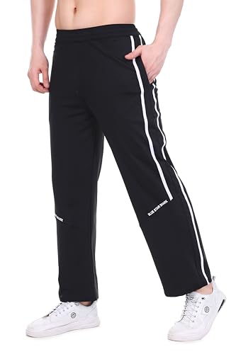 Image of BLUE STAR SHARK Men's Slim Fit Track Pants - Joggers for Running, Gym, Sports, and Casual Wear | Multipurpose Activewear Lower for Men & Boys | Stylish Summer Trousers & Night Pants
