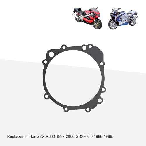 Image of GOOFIT Motorcycle Stator Cover Gasket Replacement for GSX-R600 1997-2000 GSXR750 1996-1999