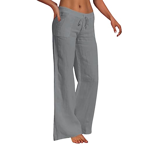 Pantalon sarouel chic violet en polyester fluide fille