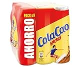 cola cao energy sin gluten  BATIDO DE LECHE ENRIQUECIDA CON CACAO COLACAO ENERGY PACK 9 X 188 ML.