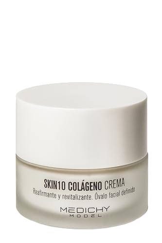 MEDICHY MODEL - Skin10 Colágeno Crema - Hidratación Intensiva - Reafirma y Rejuvenece la Piel - Fórmula Antiedad - 50 ml