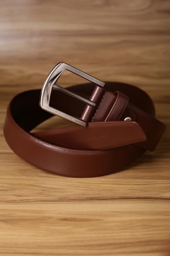 Image of Peter England Men Leather Everyday Formal Belt