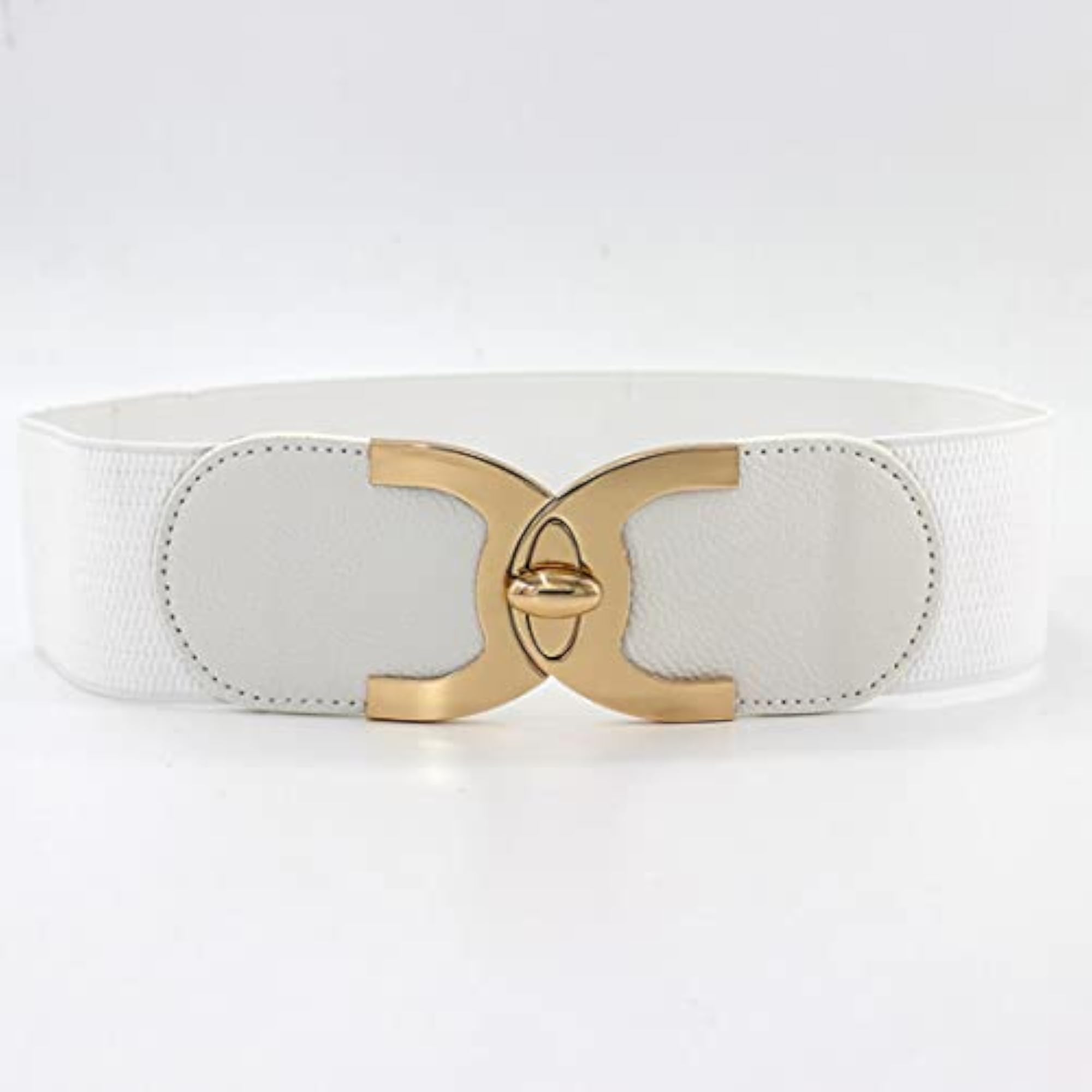 Elastic Fabric Waist Belt for Dresses, Vintage