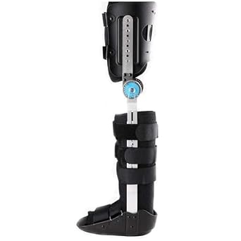 Orthosis Foot Drop Splint Hip Knee Ankle Foot Orthosis Leg Fracture,Knee Ankle Foot Orthosis Brace Adjustable Calf Ankle Fixation Bracket Walking Boots for Knee, Ankle, Foot Fracture Or Fixa