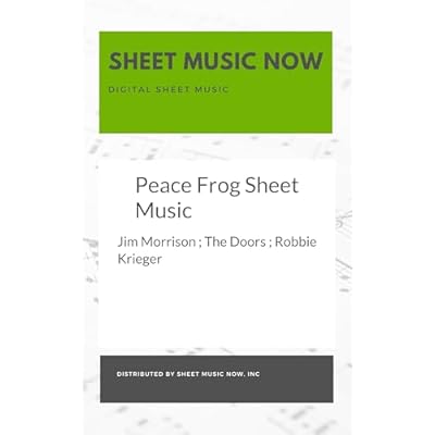 Peace Frog Sheet Music
