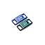 2PCS Fluorescent Blue