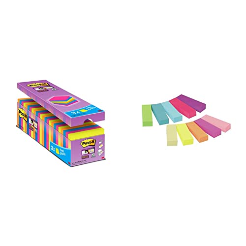 Post-it Super Sticky pour éviter la perte de vos notes et onglets de signalisation stables