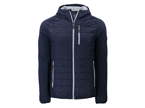 Cutter & Buck Rainier Primaloft Eco Mens Full Zip Hybrid Jacket