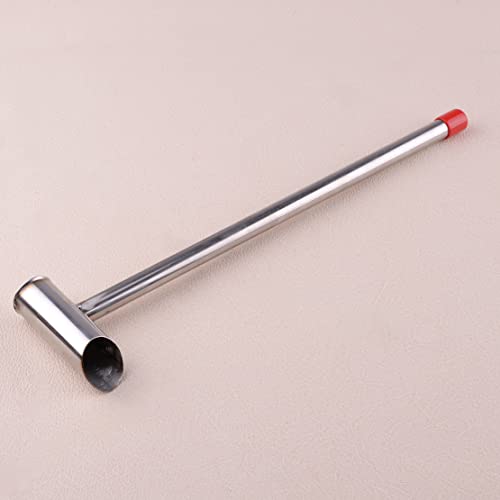 Chougnar For LETA0SK 1pcs Safe Stainless Steel Sugar Spoon Of Cotton Candy Floss Machine Spare Parts Long Handle Spoons Durable Kitchen Tool