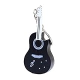 [Qualité supérieure et fiable] : le plus petit porte-clés de guitare du monde créatif est fabriqué en matériau de haute qualité, qui est robuste, résistant à l'usure, léger et durable.