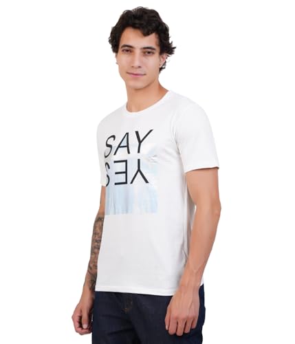 Image of Men's Super Combed Cotton Round Neck Half Sleeve T-Shirt | Soft Breathable Cotton Fabric | Stylish Comfortable Wearfor Men | Quality Regular Fit