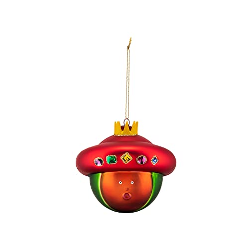 Alessi AMJ13 10- Baldassarre Heilig König Balthazar Weihnachtskugel,...