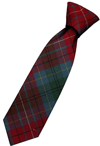 Cravate en laine British Columbia Tartan écossais : finissez-en avec les cravates plates sans tenue