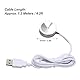 Depisuta LED-Spot-Leuchten, 5-V-USB-Stecker, Mini-Scheinwerfer, Schmuck-Schaufenster-Display-Beleuchtung mit 1,2 M Langem Kabel, Kleine LED-Schaufenster-Lampe für Schmuckschrank (Warmes