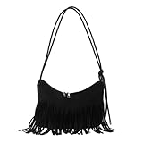 Abaodam Bolso Bandolera Informal Flecos y Nylon Liviano para Mujer, Bolso de Hombro para Actividades al Aire Libre