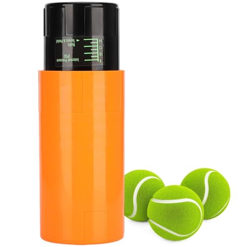 Guardapelotas de Tenis, Almacenamiento de Pelotas de Tenis Presurizadas, Restaurador de Presión de Pelotas de Tenis, Recipiente de Almacenamiento para Presurizador de Pelotas de Tenis, Lata de Presión