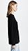 Norma Kamali Women's Kamali Kulture Long Sleeve Crew Top, Black, S