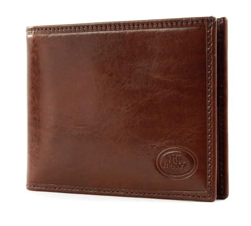 The Bridge Story Uomo - Kreditkartenetui 12cc Leder 13 cm marrone