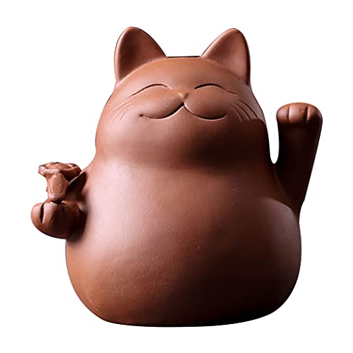 For Tea Pet Desktop Ornaments Handmade Ceramic Wealth Rich For Tea Pet For Kungfu Water Tea Tray Acce