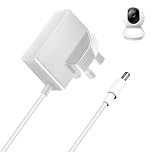 9V Charger UK Mains Plug Compatible with TP-Link Tapo C100 C200 C210 C310 C320WS TC60 TC70 C211 C110 Indoor Security Camera Replacement Power Adapter Cable 3M/9.8FT