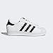 adidas Originals unisex child Superstar Sneaker, White/Core Black/Core White, 7 Big Kid US