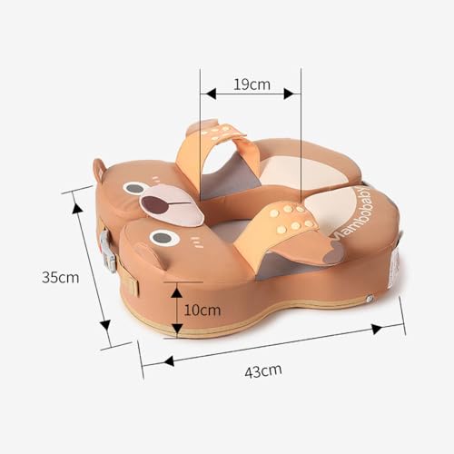 Swim trainer gonflable avec baffle de protection et assise confortable
