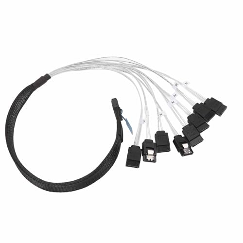 Cable MCIO 8i a 8xSATA3.0 de 50 cm para transferencia rápida de datos 2