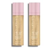 2PCS Sunglaze Sheer Setting Mist Sunscreen SPF 50, Broad Spectrum Water-Resistant Face and Body Spray,Hydrating Makeup-Friendly Glow Spray,Non-Greasy & Fast-Absorbing, That Sets Makeup Flawlessly
