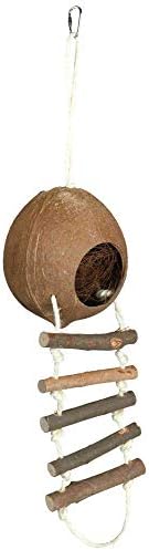 TRIXIE Pet Products 62102 Coconut House for Hamsters-Single, 13 x 56cm