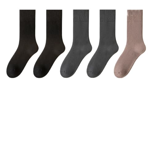 svlftecon Unisex Thermal Heated Winter Socks Extra Thick Insulated Cold Weather Crew Boot Socks for Winter Crew Series 3