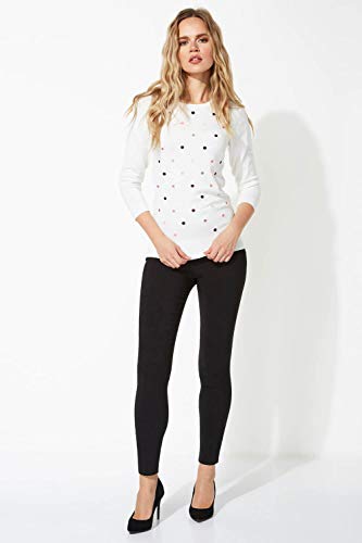 Roman Originals Women Stretch Pull On Trousers - Ladies Bengaline Fitted Tailored Tapered Elasticated Work Office Smart Thick Legging - Black - Size 18 steampunk buy now online Roman Originals Women Stretch Pull On Trousers - Ladies Bengaline Fitted Tailored Tapered Elasticated Work Office Smart Thick Legging - Black - Size 18 steampunk buy now online