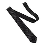 Mode polyvalente : adaptée à diverses occasions, cette cravate est un accessoire de mode polyvalent qui répond à différents besoins stylistiques. cravate de sequins, cravate pour homme