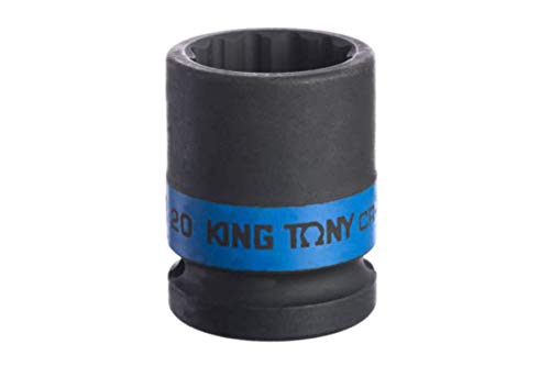 KingTony BR Soquete De Impacto Estriado 1/2-20Mm Kingtony Br 453020M 20Mm