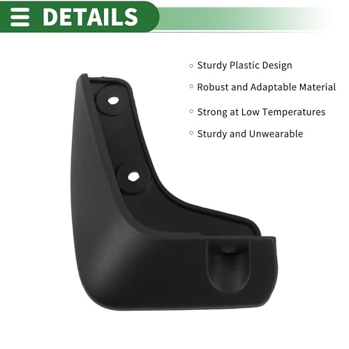 Image of Motoforti Mud Flaps Splash Guards Mud Guards for Kia Picanto 2011-2018 W /Mount Accessories