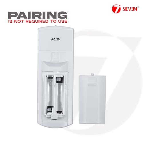Image of 7SEVEN Compatible with Panasonic AC Remote Control Model 29I Suitable for 1 1.5 2 Ton Split and Window Air Conditioner - Match Each Key by Key Exactly with Existing AC Remote Function