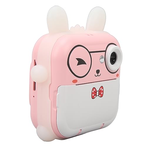 Cámara de Impresión, Grabación HD Mini-Camera ABS para el de Cumpleaños (Pink)