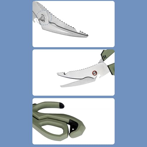 Tesouras de pesca, tesouras de cozinha para alimentos - Tesouras para alimentos resistentes Alicate