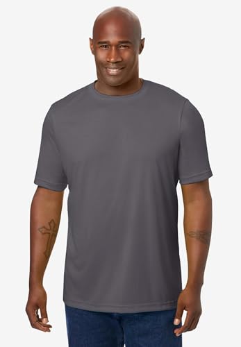 KingSize Men's Big & Tall No Sweat Crewneck Tee4
