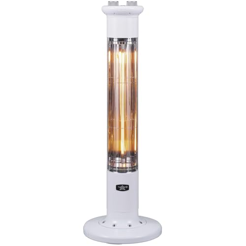 アラジン(Aladdin) 電気ストーブ 遠赤グラファイトeヒーター 900W ホワイト CAH-1G9E-W