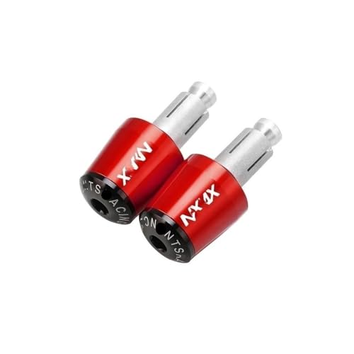 Bouchons d'extrémité NMAX 155 300 embouts de guidon moto anti-vibrations noirs