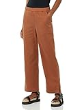 Daily Ritual Women's Soft Dressing Pant, Toffee Brown, Large