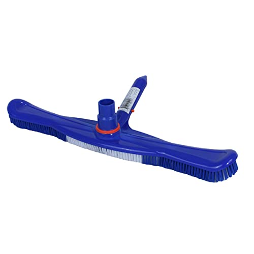 Abaodam 1pc 20 Pool Brush Swimming Pool Equipment Pool Broom Scrubbing Clean Pools Debris Wall Heavy Duty Brush Blue