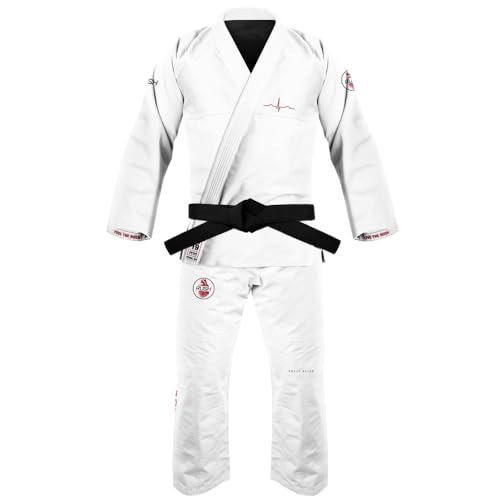 Rush Spinal Tap Jiu Jitsu BJJ Gi - Ultra Strong Pearl Weave Premium Kimono
