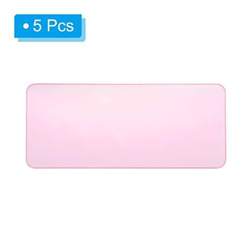 PATIKIL Universal Silicone Keyboard Protector Skin for 13.3"-14" Laptop Notebook 12.5 x 5.2 Inch Pink Ultra Thin Keyboard Cover Keyboard Protective Film 5Pcs - Image 3