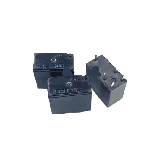 Relé 24VDC 103-1CH-C 30A de 4 pines para componentes electrónicos de automoción