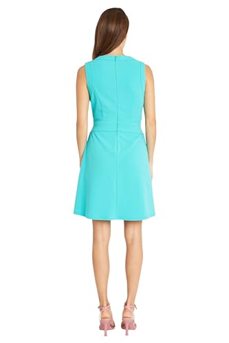 Image of Donna Morgan Women's Sleeveless Dress with Banding Details | Short Dress for Women
